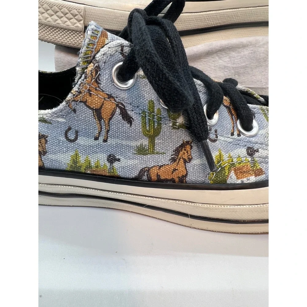 Converse Chuck Taylor Canvas Low Horses Shoes Sneakers | Womens Size 6 - Picture 4 of 7